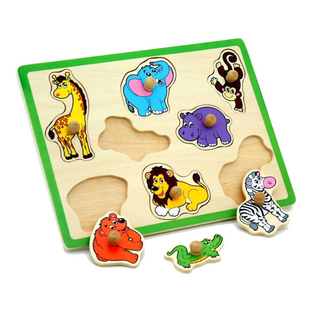 VIGA - Flat Puzzle Wild Animals