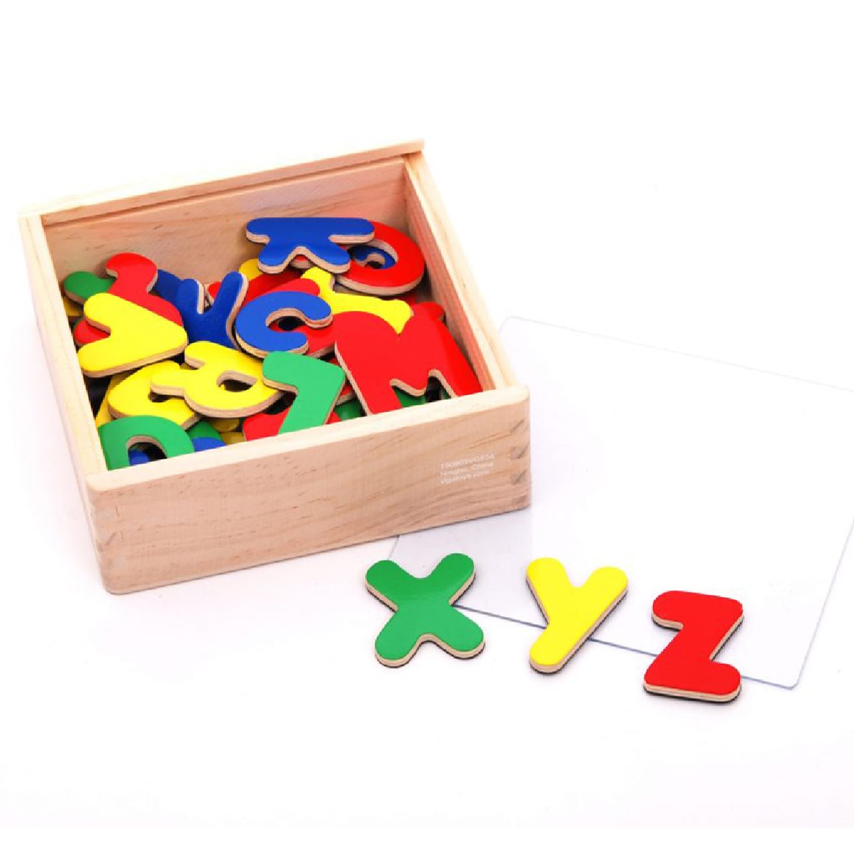 VIGA - Wooden Magnetic Alphabet