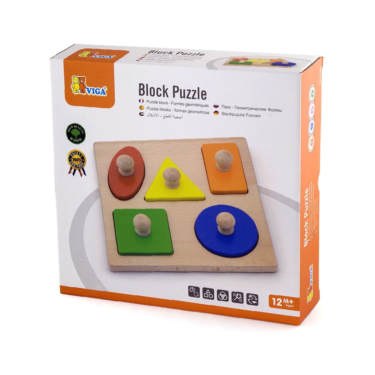 VIGA - Wooden Stamps Shapes