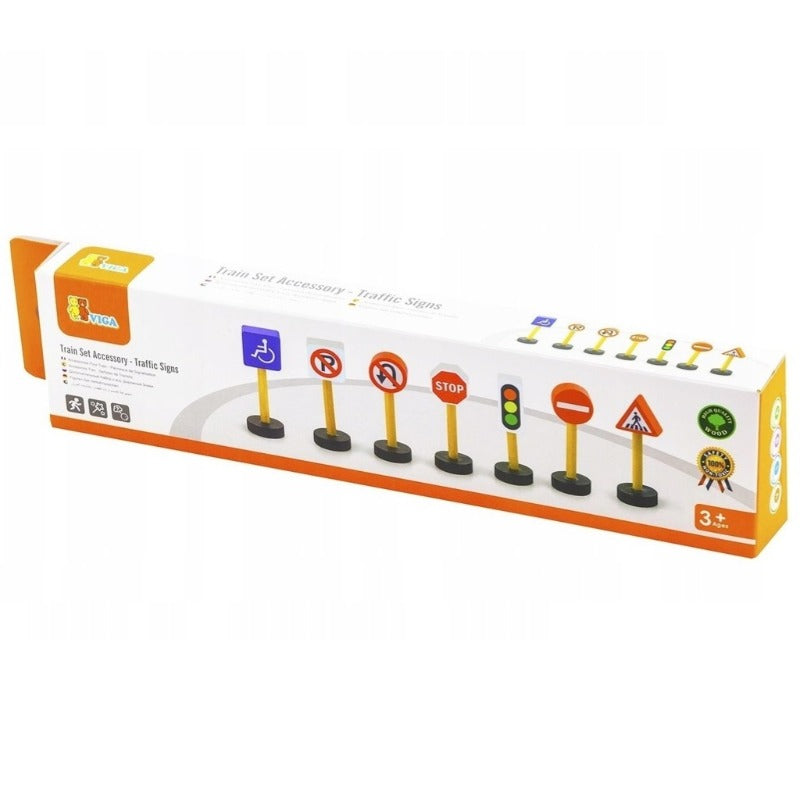 VIGA - Train Set Accessory Traffic Signs
