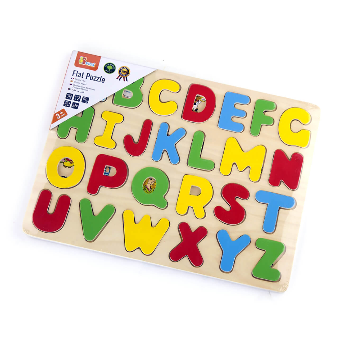 VIGA - ABC Flat Puzzle