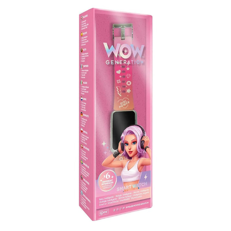 Wow Generation Smart Watch with Interchangeable Strap