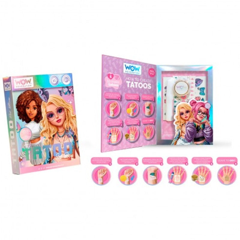 Wow Generation Colorful Tattoo Set