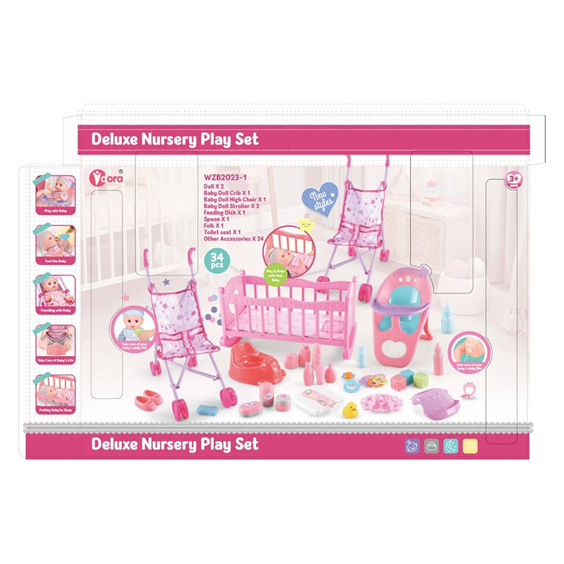 VDora Jumbo Baby Doll Sets 34 Pcs