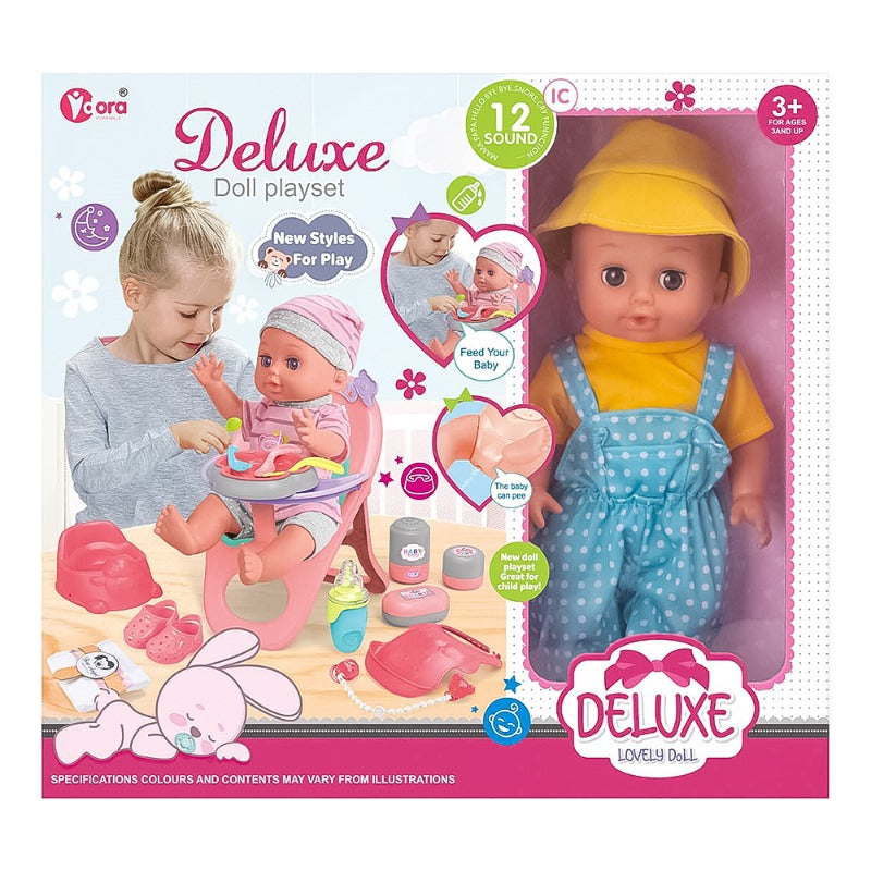 VDora Doll Potty and Feeding Chair with Accessories