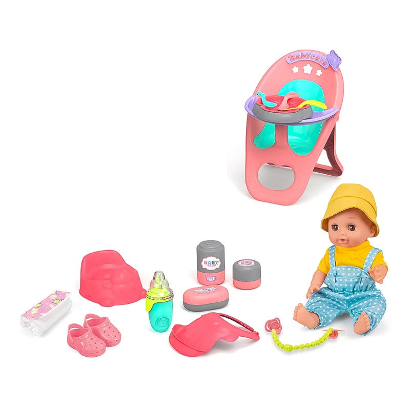 VDora Doll Potty and Feeding Chair with Accessories
