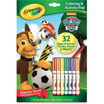 Crayola Color And Erase Activity Pad - Paw Patrol