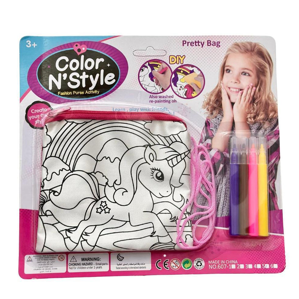 Color N' Style DIY Fashion Purse Activity - Pretty Pet Bags 12pcs