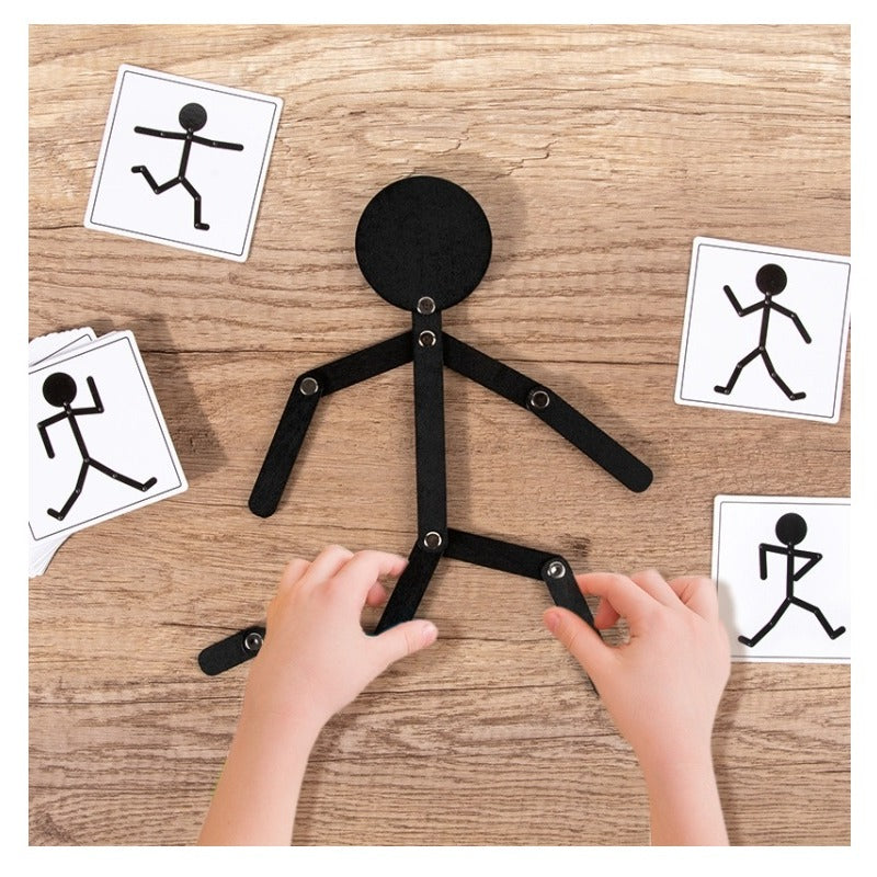 My Busy Bag Wooden Man Toy