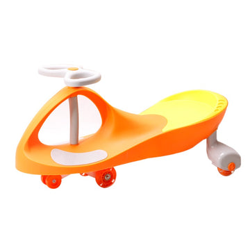 Hetzen Plasma Car with Light - Yellow and Orange