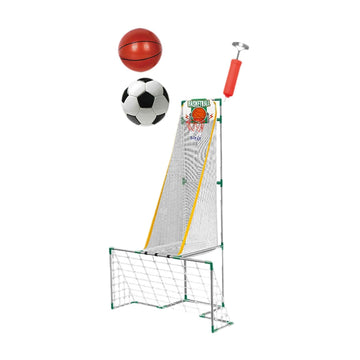 LF 2 in 1 Solo Football And Basketball Goal