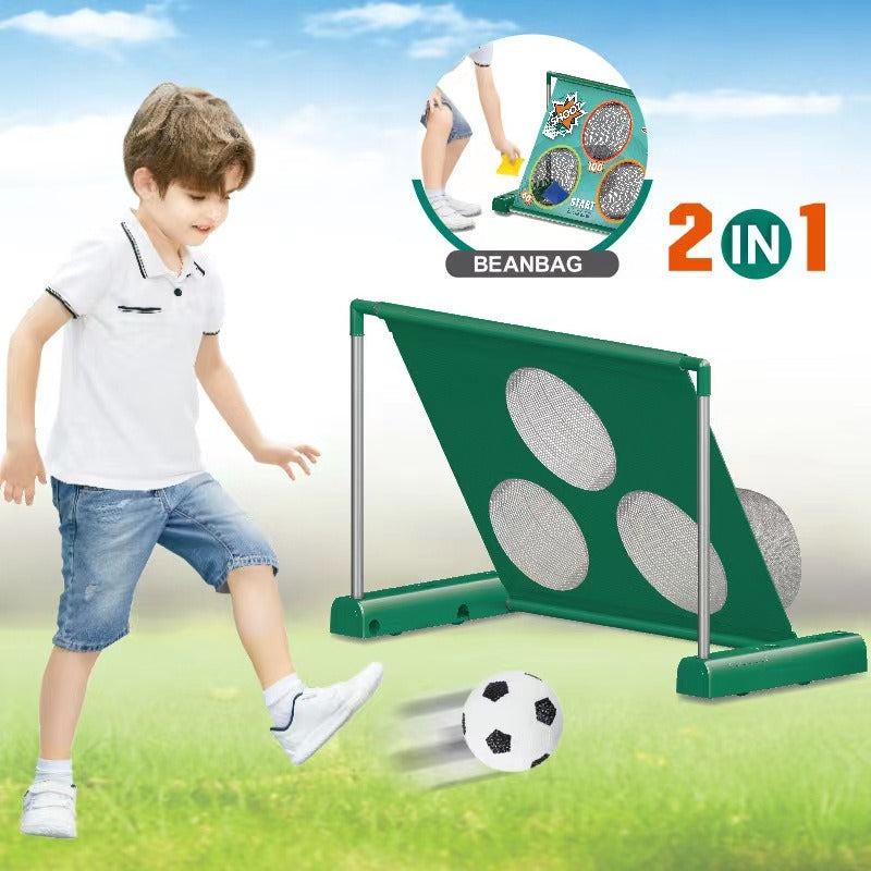 LF 2 in 1 Mobile Football Goal And Sandbag Rack