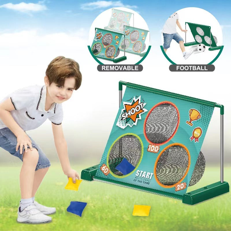 LF 2 in 1 Mobile Football Goal And Sandbag Rack