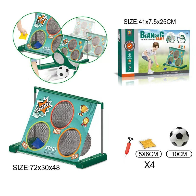 LF 2 in 1 Mobile Football Goal And Sandbag Rack