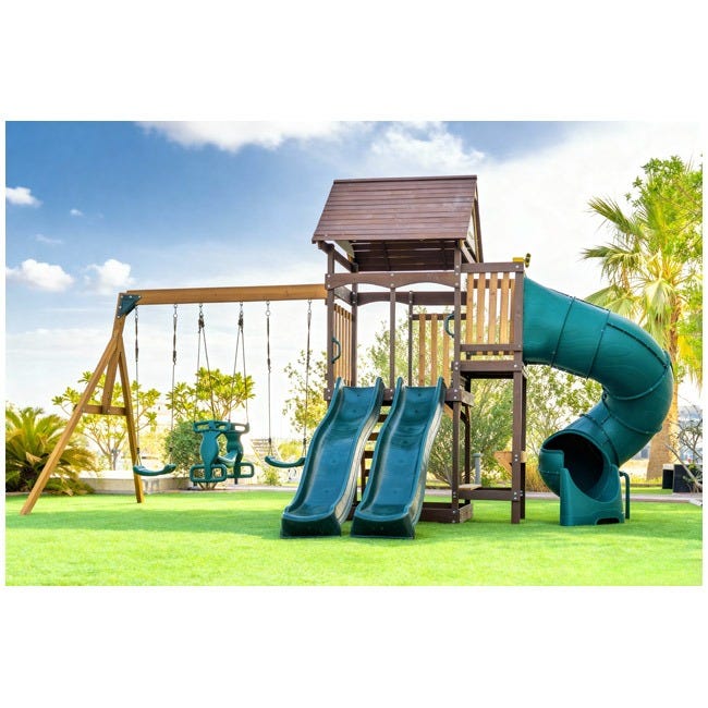 Dolphin Playground Lakewood Wooden Gymset