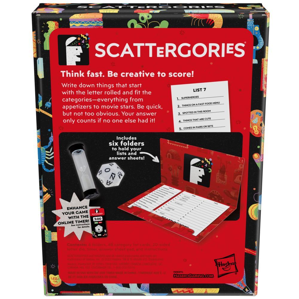 Hasbro Classic Scattergories Game
