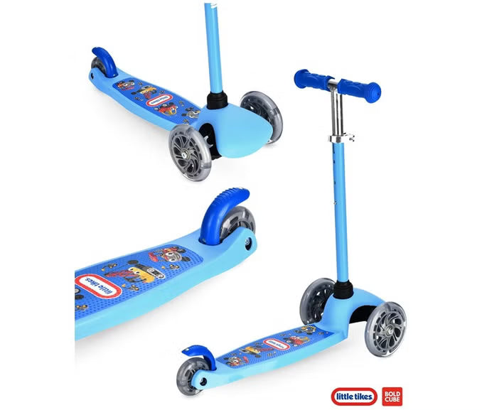 BOLDCUBE X LITTLE TIKES TEENY 3-WHEEL SCOOTER - BLUE/NAVY