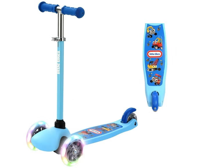 BOLDCUBE X LITTLE TIKES TEENY 3-WHEEL SCOOTER - BLUE/NAVY