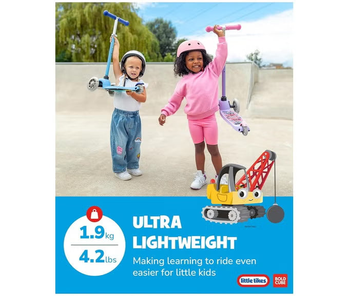 BOLDCUBE X LITTLE TIKES TEENY 3-WHEEL SCOOTER - BLUE/NAVY