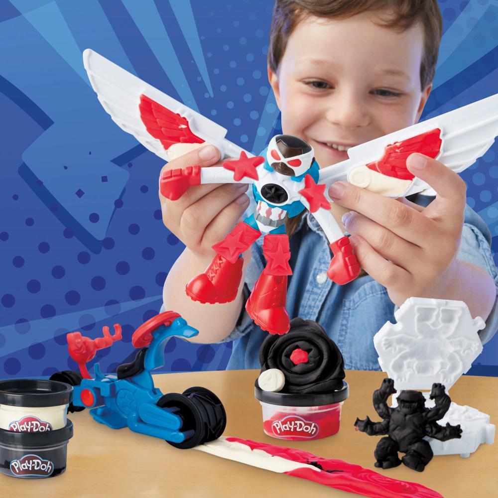 Play-Doh Marvel Captain America Moto-Slicer Playset