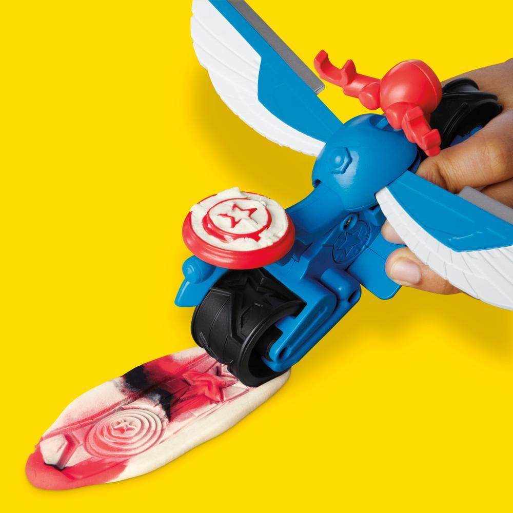 Play-Doh Marvel Captain America Moto-Slicer Playset