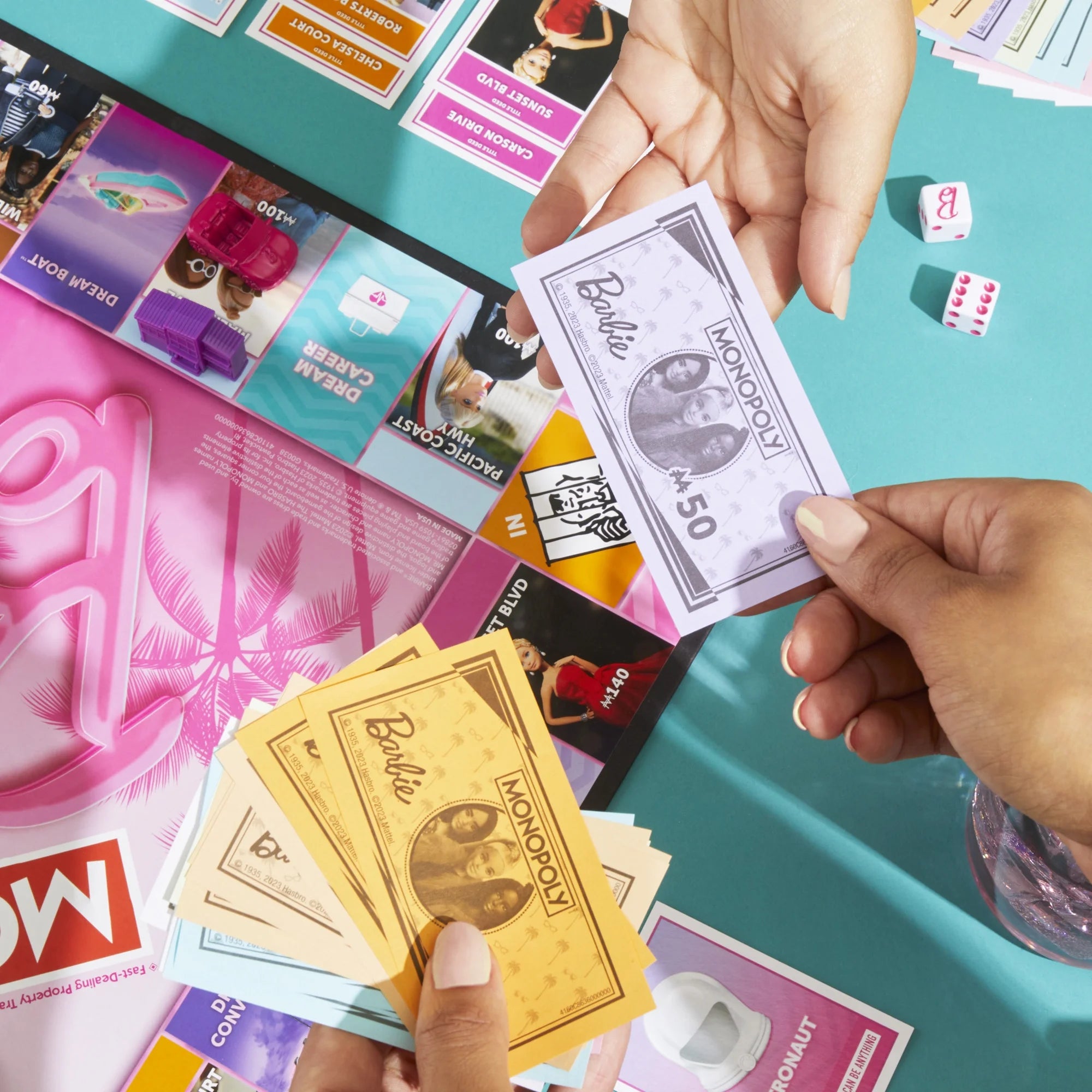 Hasbro Monopoly Barbie Edition Board Game