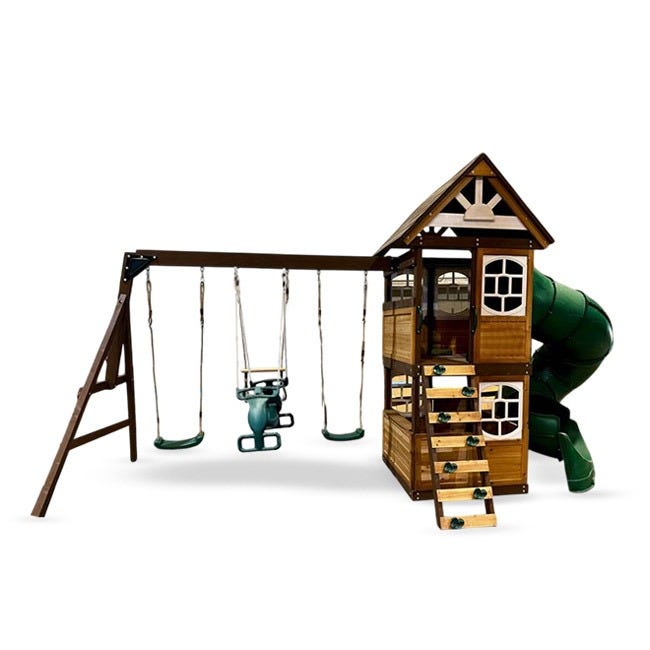 Dolphin Playground Mapleton Wooden Gymset