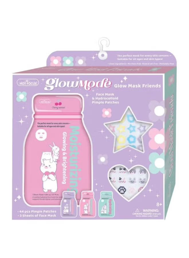 Hot Focus Glow Mask Friends