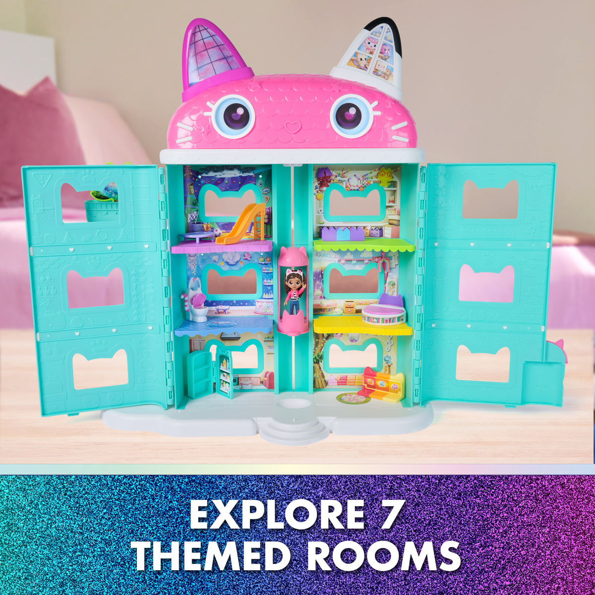 Gabby's Dollhouse Movie Meow-mazing Dollhouse