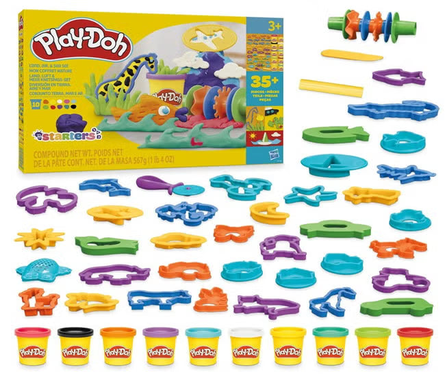 PLAY DOH LAND AIR N SEA SET