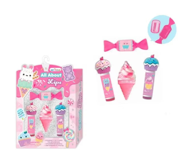 HOT FOCUS SWEETS ALL ABOUT LIPS GLOSSES SET