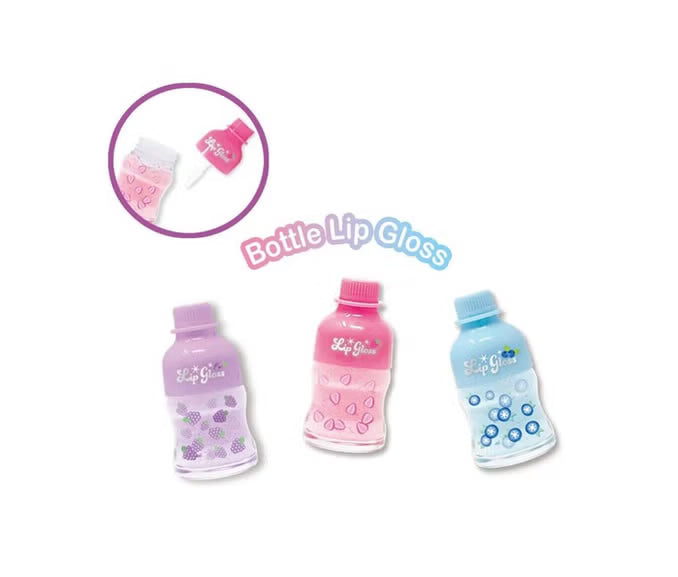 HOT FOCUS LIPLICIOUS BOBA LIP GLOSSES COSMETIC KIT
