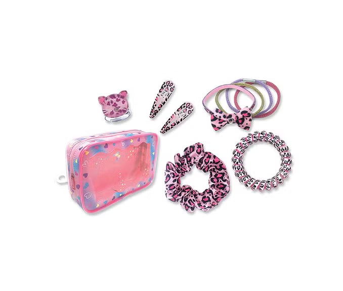 HOT FOCUS STYLISH ME HAIR ACCESSORIES - LEOPARD