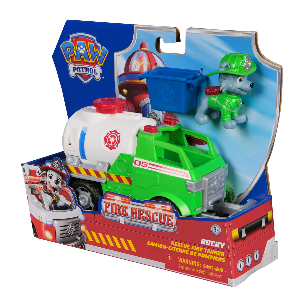Paw Patrol Fire Rescue Large Vehicle-Rocky