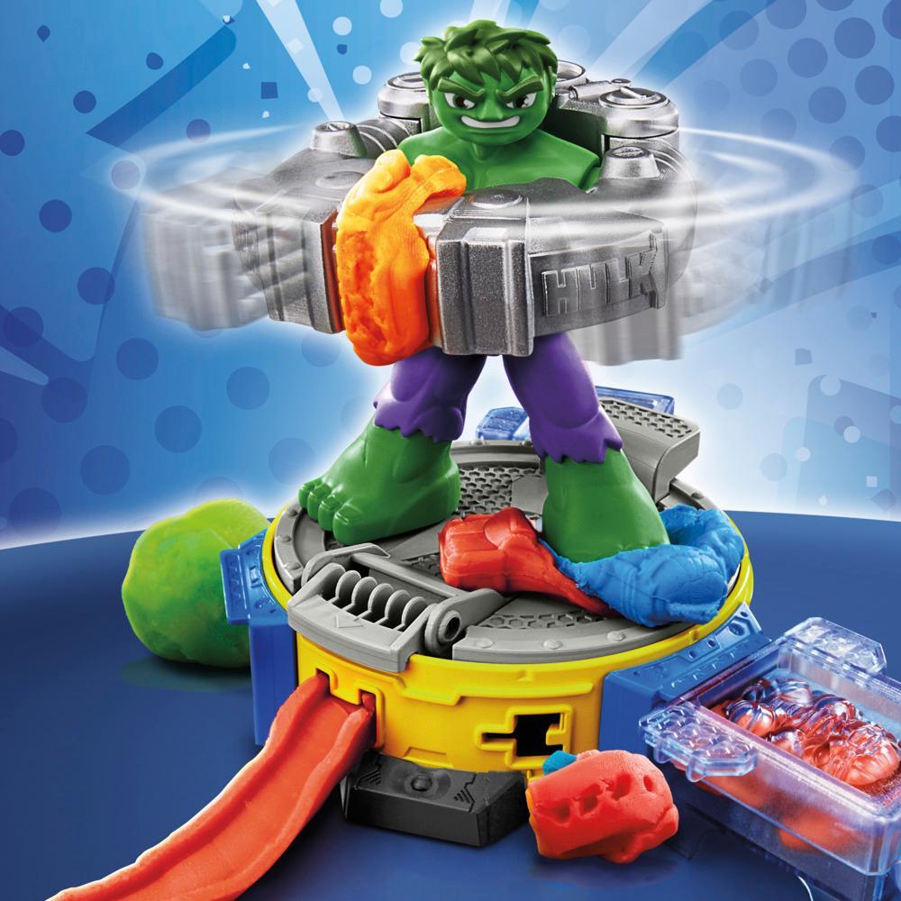 Play-Doh Marvel Hulk Smash & Squish Playset with Hulk Action Figure