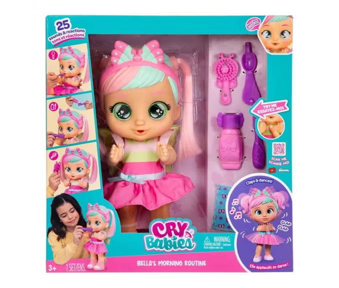 CRY BABIES BELLAS MORNING ROUTINE DOLL