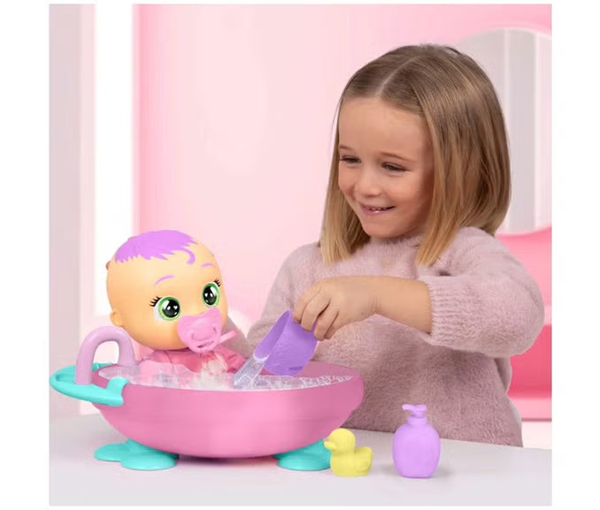 CRY BABIES MY FIRST BATH SARAH BATTERY OPERATED DOLL