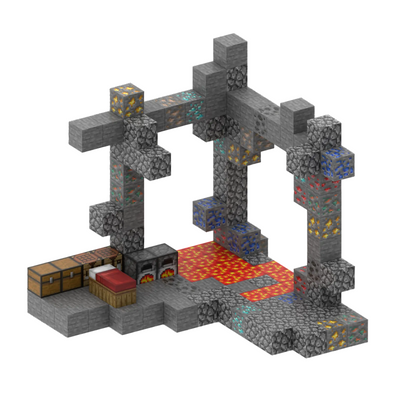 Minecraft Mine Exploration Magnetic Building Blocks