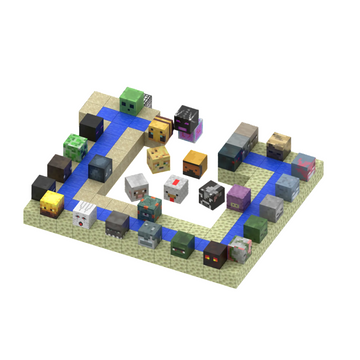 Minecraft Loot Shop Magnetic Building Blocks
