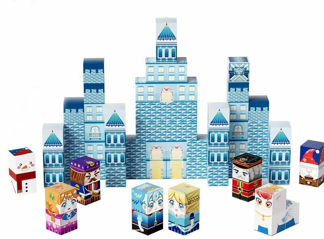 Elsa's Castle Magnetic Building Blocks