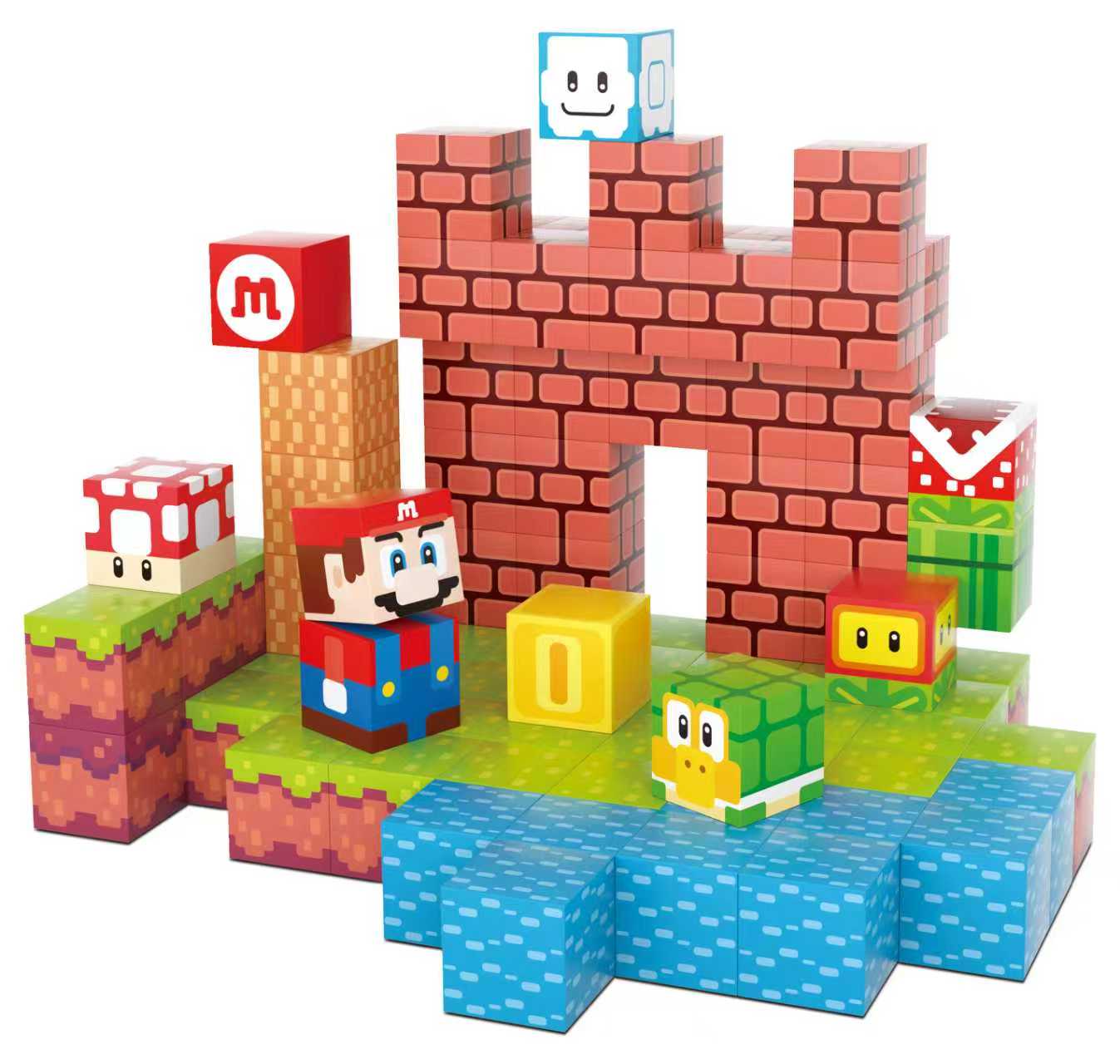 Mario's Adventure Magnetic Building Blocks