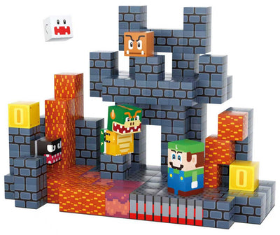 Bowser's Castle Magnetic Building Blocks