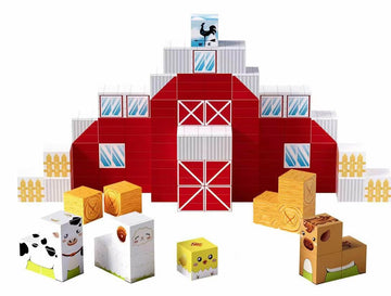 Farm Magnetic Building Blocks