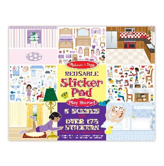 Reusable Sticker Pad - Play House!