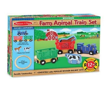 Farm Animal Train Set