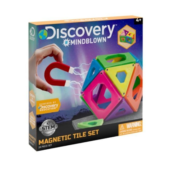Dis - TOY MAGNETIC TILES 24PCS