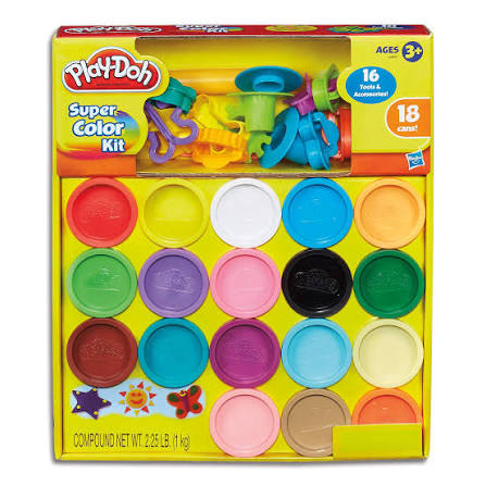 PLAY DOH SUPER COLOR KIT