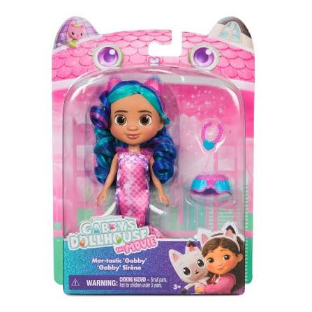 Gabby's Doll House Movie Small Doll -Mer-Tastic Gabby