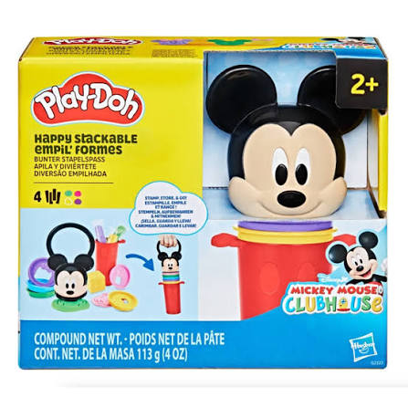 PLAY DOH DISNEY JR HAPPY STACKABLE
