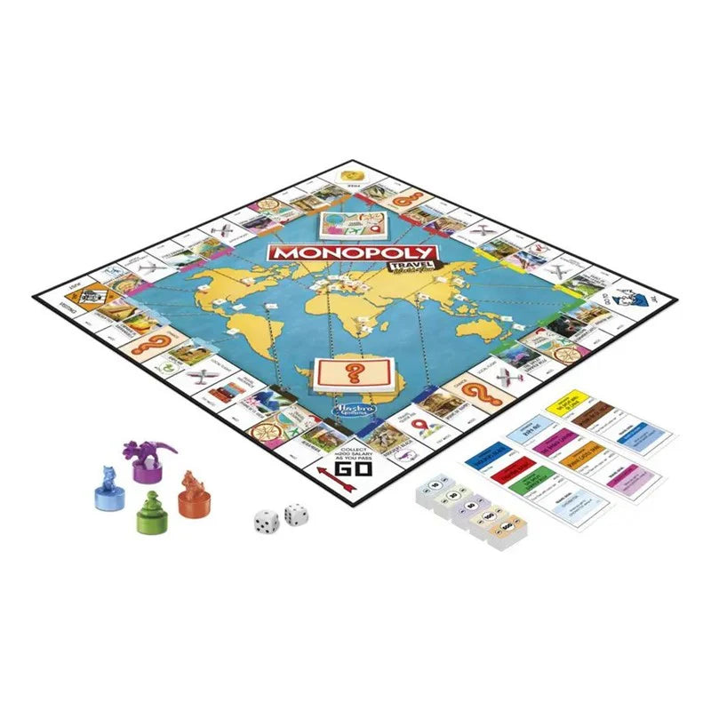 Hasbro Monopoly Travel World Tour Board Game